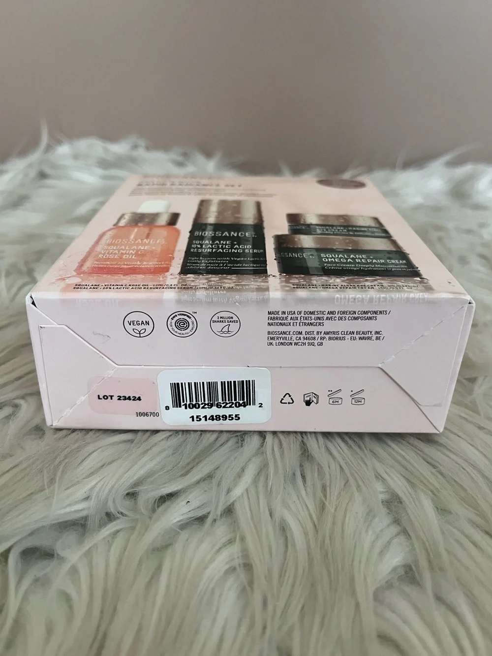 {Biossance} Rapid Radiance Skincare Set - NWT